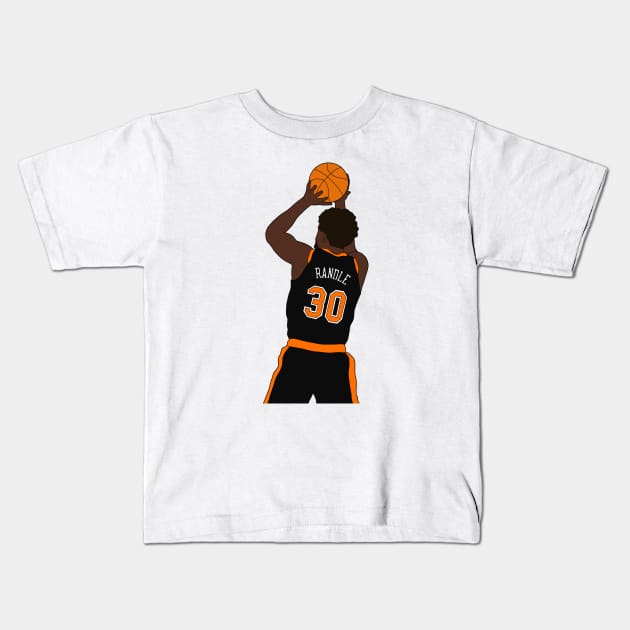 Julius Randle Minimal Kids T-Shirt by whelmd